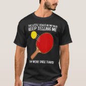 Cooles Tischtennis für Damen Pingpong Pl T-Shirt (Vorderseite)
