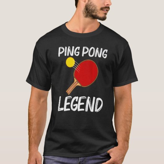 Cooles Tischtennis für Damen Pingpong Pl T-Shirt (Vorderseite)