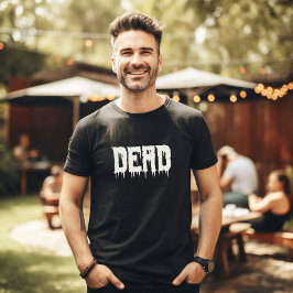 Cooles TOD-Skript-Spaß-Vater Halloween T-Shirt