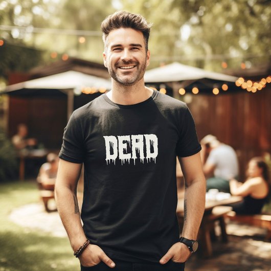Cooles TOD-Skript-Spaß-Vater Halloween T-Shirt