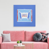 COOLES TORAH Bat Bar Mitzvah Unterschrift an Bord Leinwanddruck (Insitu (Wohnzimmer))