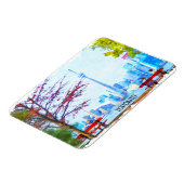 Cooles Toronto Ontario Panorama Citycape Magnet (Linke Seite)