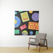 Cooles trendiges Patch-Design. Abstrakter Hintergr Wandteppich (Beispiel)