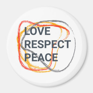 Cooles, trendiges, urbanes Grafikdesign eines Spri Magnet