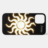 Cooles Trendschwarz Case-Mate iPhone Hülle (Rückseite (Horizontal))