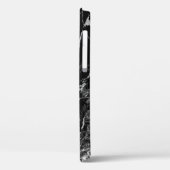 Cooles trendy Black Marble Case-Mate iPhone Ca Hülle (Rückseite / Links)