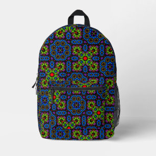 Cooles trendy Colorful Funky Abstract Design Bedruckter Rucksack