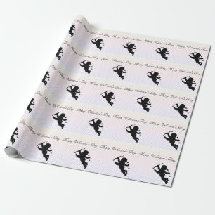 Cooles Trendy Cupid Valentine Tageszeitung Geschenkpapier