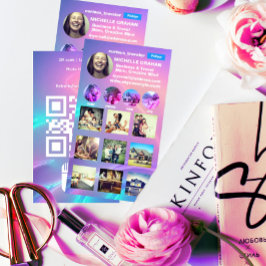 cooles trendy instagram Profil Visitenkarte