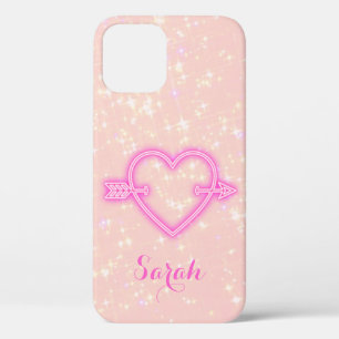 Cooles, trendy Pink Heart Case-Mate iPhone Case