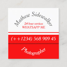 Cooles Trendy Red and White Cubic