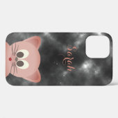 Cooles, trendy Silver Galaxy Case-Mate iPhone Case (Rückseite (Horizontal))
