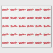 Cooles Triathlon-Design Geschenkpapier (Flach)