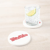 Cooles Triathlon-Design Sandstein Untersetzer (Seite)