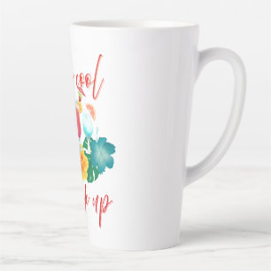 cooles trinken bis Latte Tasse bleibe
