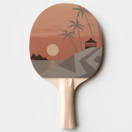 COOLES TROPICS Pingpong Paddel Tischtennis Schläger