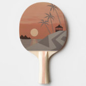 COOLES TROPICS Pingpong Paddel Tischtennis Schläger (Vorderseite)