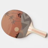 COOLES TROPICS Pingpong Paddel Tischtennis Schläger (Seitenansicht)