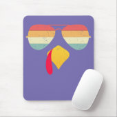 Cooles türkisches Gesicht mit Sonnenbrille Funny T Mousepad (Mit Mouse)