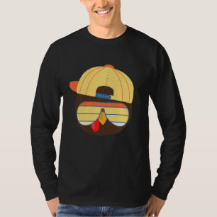 Cooles türkisches Gesicht mit Sonnenbrille Funny T T-Shirt