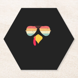 Cooles türkisches Gesicht mit Sonnenbrille Funny T Untersetzer