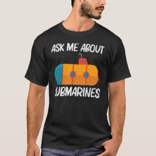 Cooles U-Boot für Männer Seefahrer T-Shirt