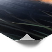 cooles und bezauberndes Rotfuchsportrait | Art der Poster (Ecke)