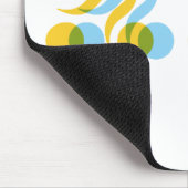Cooles und einzigartiges Design für Radfahrer Mousepad (Ecke)