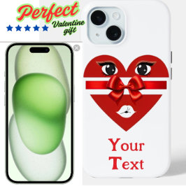 Cooles und individualisierbares Valentinstag Herzd Case-Mate iPhone Hülle