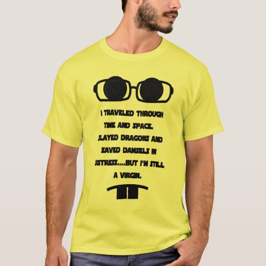 Cooles und lustiges Geek-Shirt T-Shirt (Vorderseite)