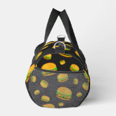 Cooles und lustiges Hammermuster dunkelgrau Duffle Bag (Rechts)