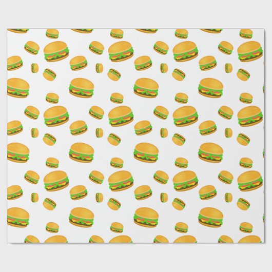 Cooles und lustiges Hammermuster Geschenkpapier (Flach)