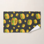 Cooles und lustiges Hammermuster Monogram Badhandtuch Set (Handtuch)