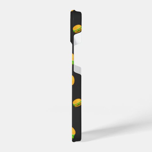 Cooles und lustiges Hammermuster Monogram iPhone Hülle (Linke Seite)