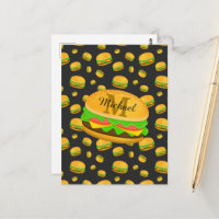 Cooles und lustiges Hammermuster Monogram