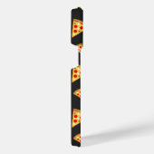 Cooles und lustiges Pizzaschnittmuster iPhone Hülle (Rechte Seite)