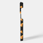 Cooles und lustiges Pizzaschnittmuster iPhone Hülle (Linke Seite)