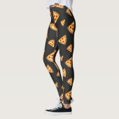 Cooles und lustiges Pizzaschnittmuster Leggings (Links)