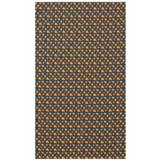 Cooles und lustiges Pizzaschnittmuster Tischdecke (Vorderseite)