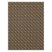 Cooles und lustiges Pizzaschnittmuster Tischdecke (Vorderseite)