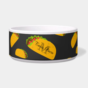 Cooles und lustiges Yummy-Tacom Monogram Napf