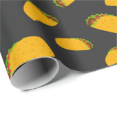 Cooles und lustiges Yummy-Tacom-Muster Geschenkpapier (Rolleneckpunkt)