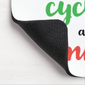 Cooles und originelles Triathlon Design für Triath Mousepad (Ecke)