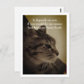 Cooles und sonniges Zimmer Willkommen Postkarte (Vorne/Hinten)