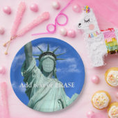 Cooles und Spaß kundengerechtes Freiheitsstatue… Pappteller (Party)