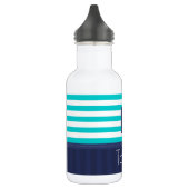 Cooles und trendy Nautical Anchor Design kundenspe Edelstahlflasche (Links)