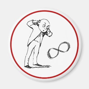 Cooles Unendlichkeitssymbol Magnet