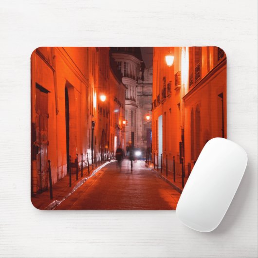 Cooles, urbanes, modernes Foto des Pariser Lebenss Mousepad (Mit Mouse)