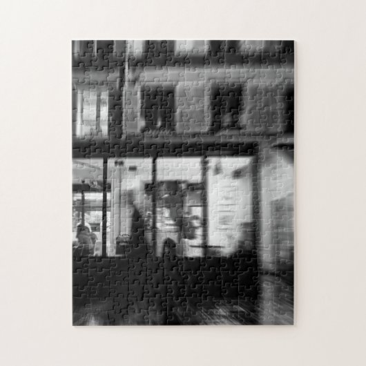 Cooles, urbanes modernes Pariser Foto Puzzle (Vertikal)
