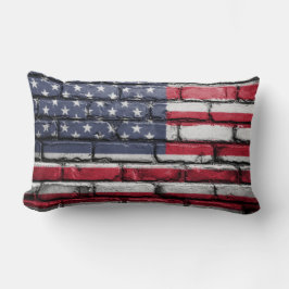 Cooles USA-Flag-Design Lendenkissen